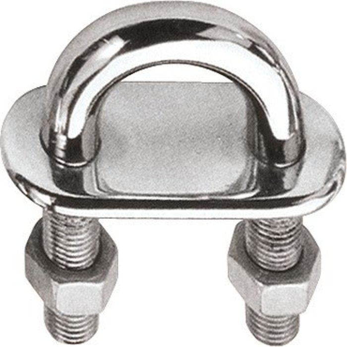 Ronstan Pad Eye, Fixed U Bolt, 16mm Bar