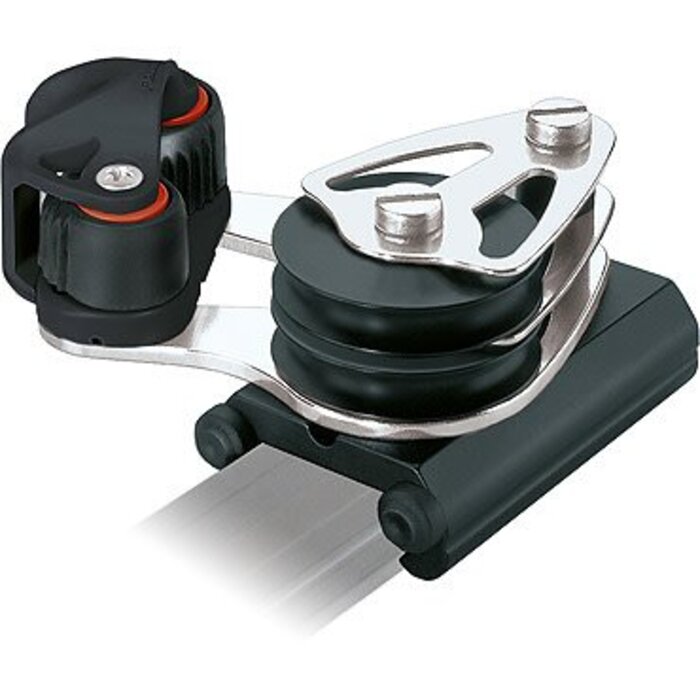 Ronstan Series 30 Control End, Double Sheave, Cleat