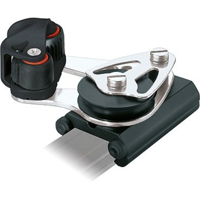 Ronstan Series 30 Control End, Single Sheave, Cleat