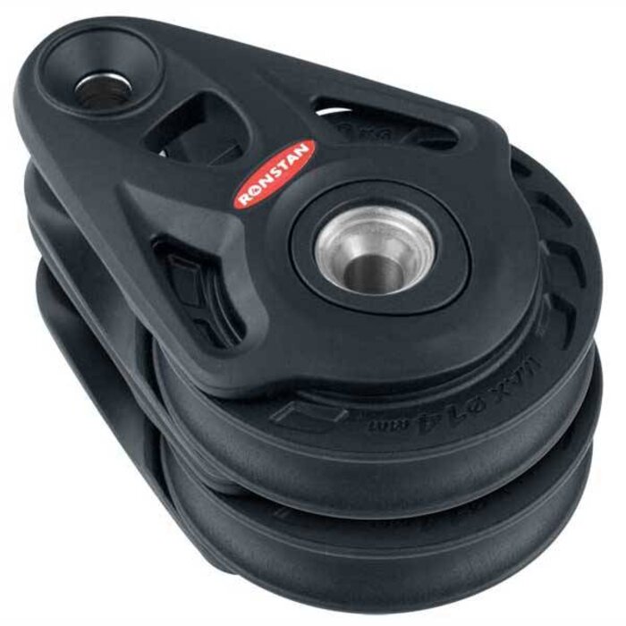 Ronstan Series 75 Core Block, Double Foot