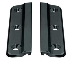 Ronstan Series 19 Luff Groove Track Fixing Plate, Silver, Pair