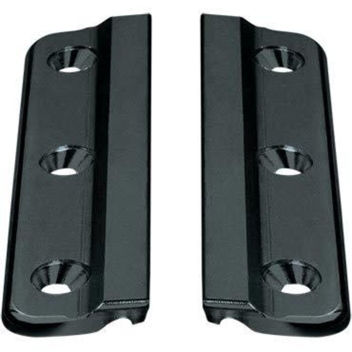 Ronstan Series 19 Luff Groove Track Fixing Plate, Silver, Pair