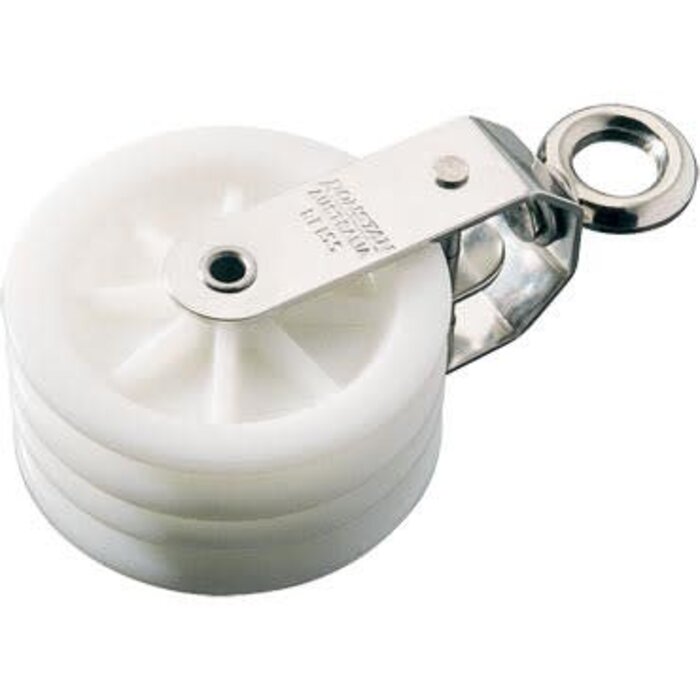 Ronstan Double Steering Pulley Swivel Top