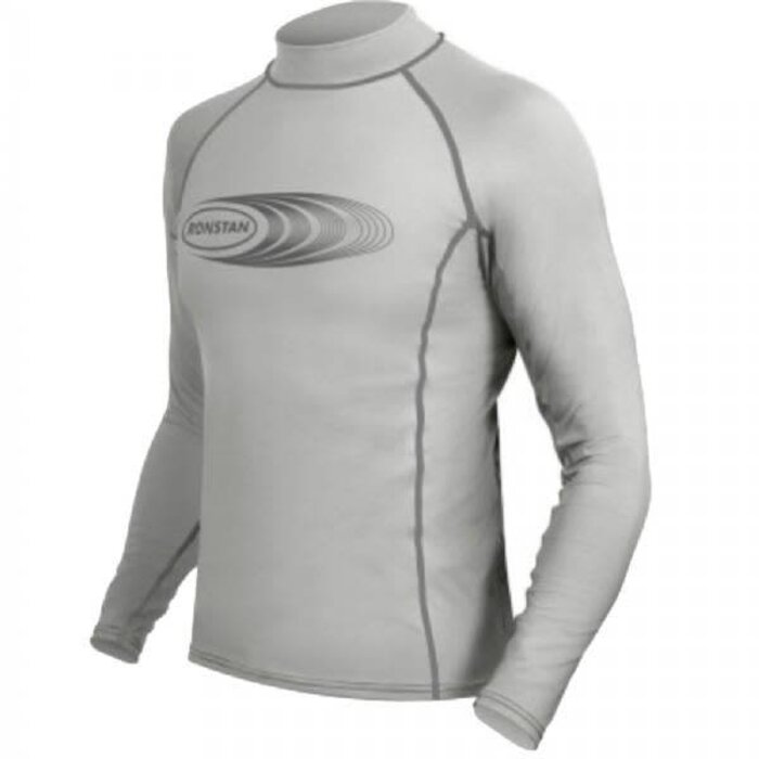 Ronstan Rash Top, UPF50+, Long Sleeve, Ice Grey