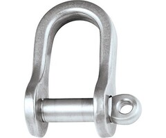 Ronstan Shackle, Standard Dee, Clevis Pin, 8mm (5/16") Pin