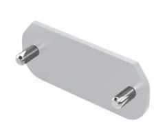 Ronstan S30 Cover Plate, Black, incl.Screws for RC13081