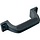 Transom Step/Handle, 125mm (5") Wide Tread,  Black