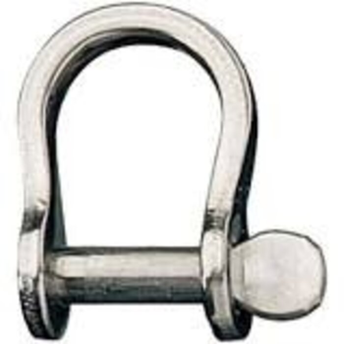 Ronstan Shackle,Bow, Slotted Pin 4mm,L:14mm,W:13mm.