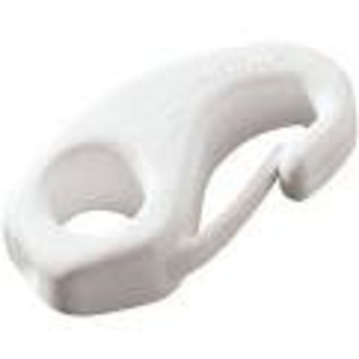 Ronstan Shock Cord Hook, 4mm White
