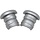 Split Nylon Bush 4.0mm Angled, Silver
