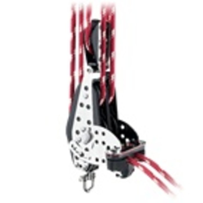 3" Double Hex Fiddle w/X Block & 412