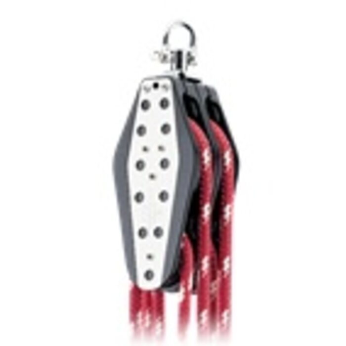 3" Double Fiddle Swivel Block