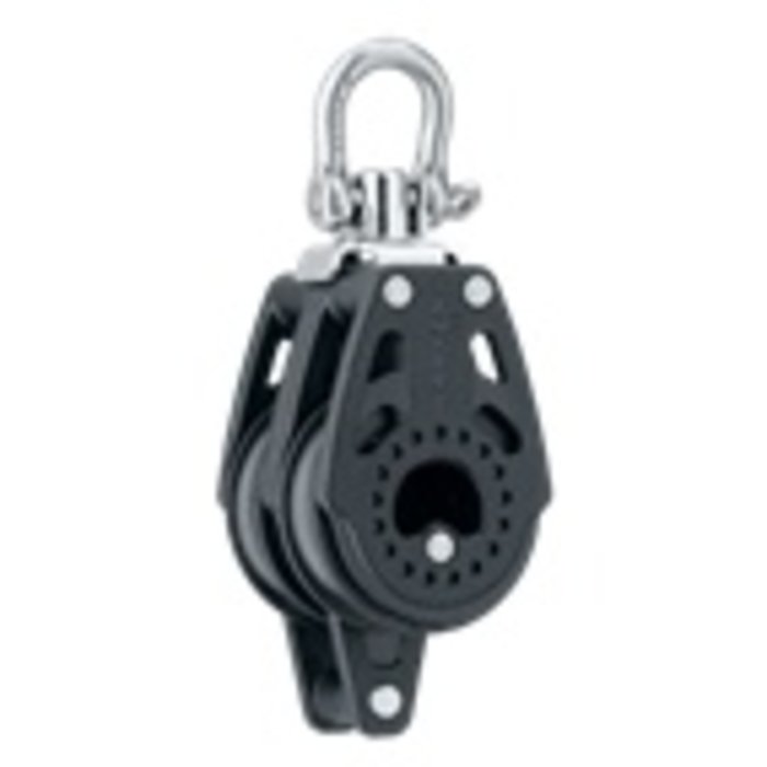 40mm Carbo Double Swivel Block w/Becket