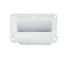 Flush Mounted White Hand Hold
