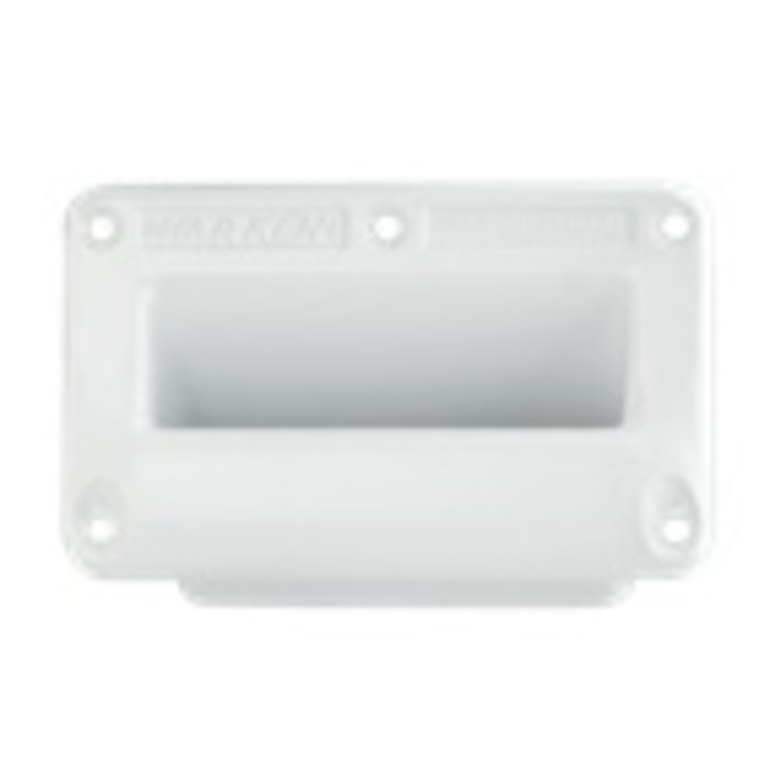 Flush Mounted White Hand Hold