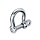 5mm Shallow Bow Shackle