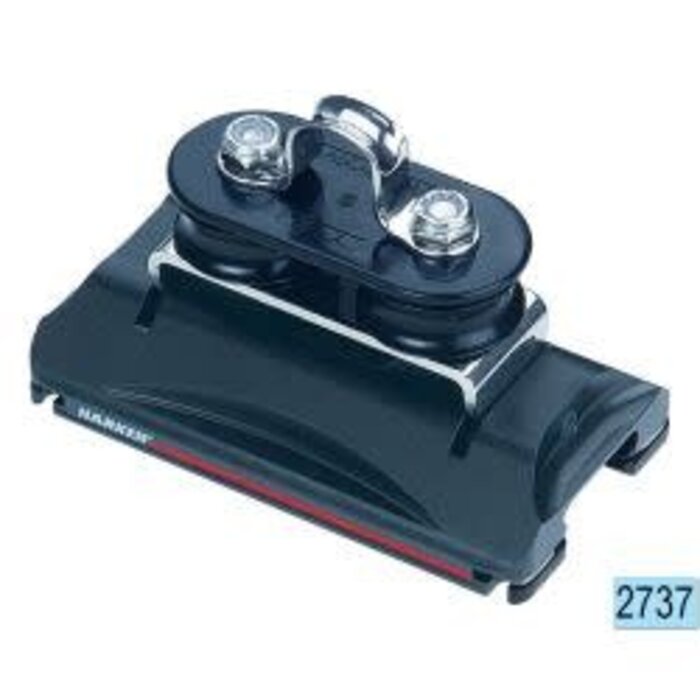 Small Boat HL CB Car w/Pivoting Sheave & Eyestrap