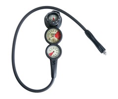 ScubaPro 3-Gauge Inline - Metric