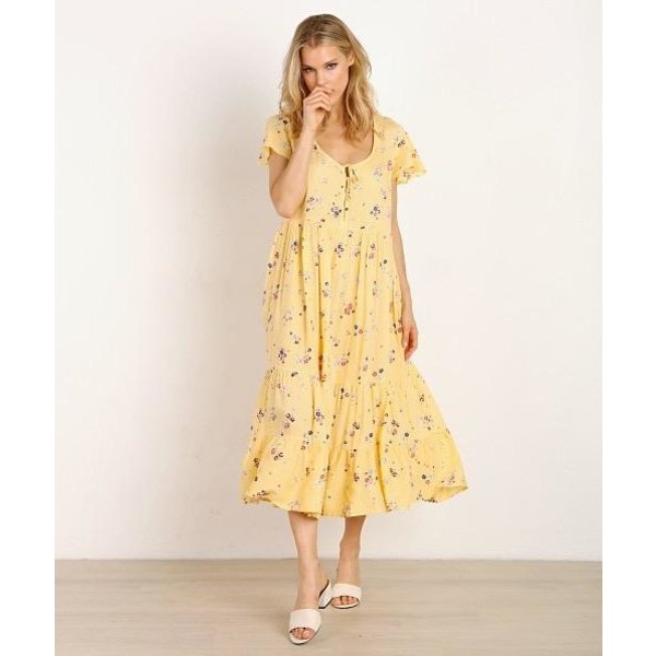 auguste midi dress