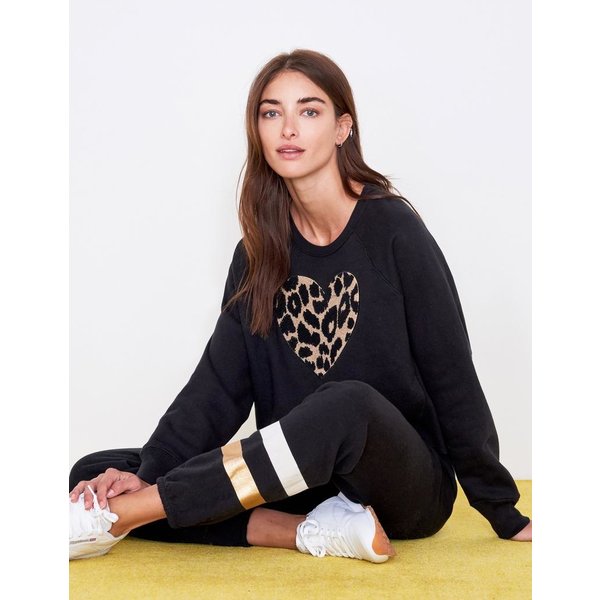 sundry leopard sweatshirt