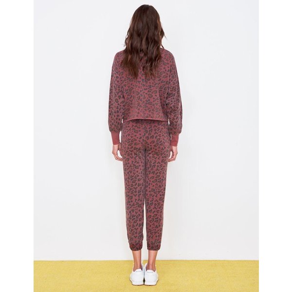 sundry leopard sweatshirt