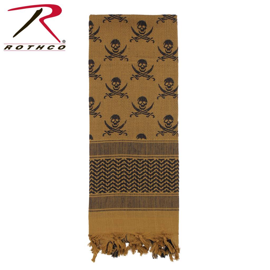Desert Head Scarf Skulls Tactical Shemagh