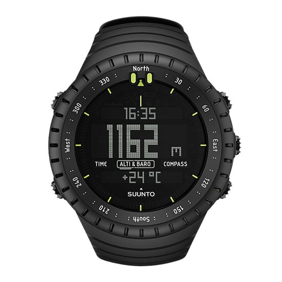 suunto core black military watch