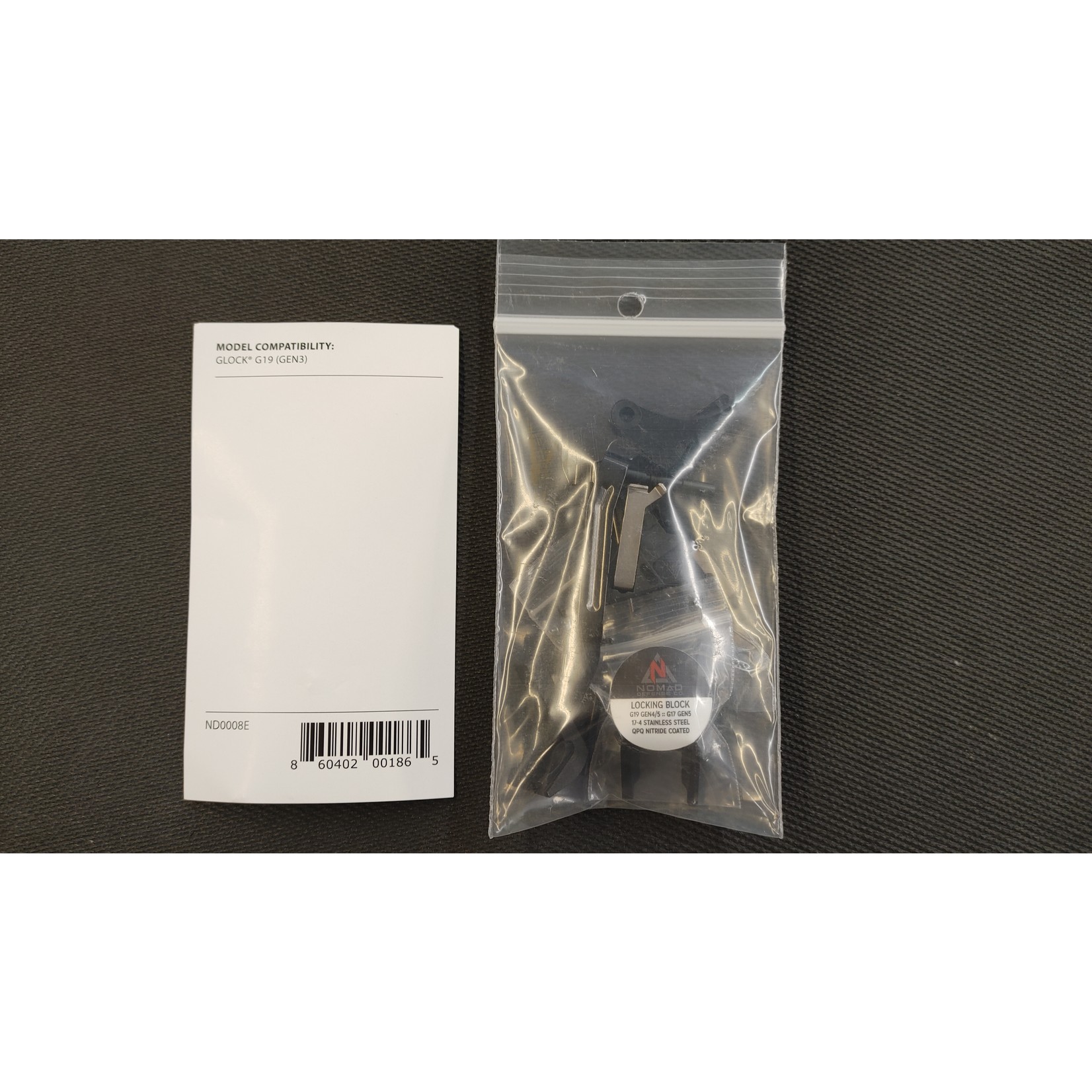 Nomad Defense Nomad Defense LPK G19 Gen3 Complete with Locking Block