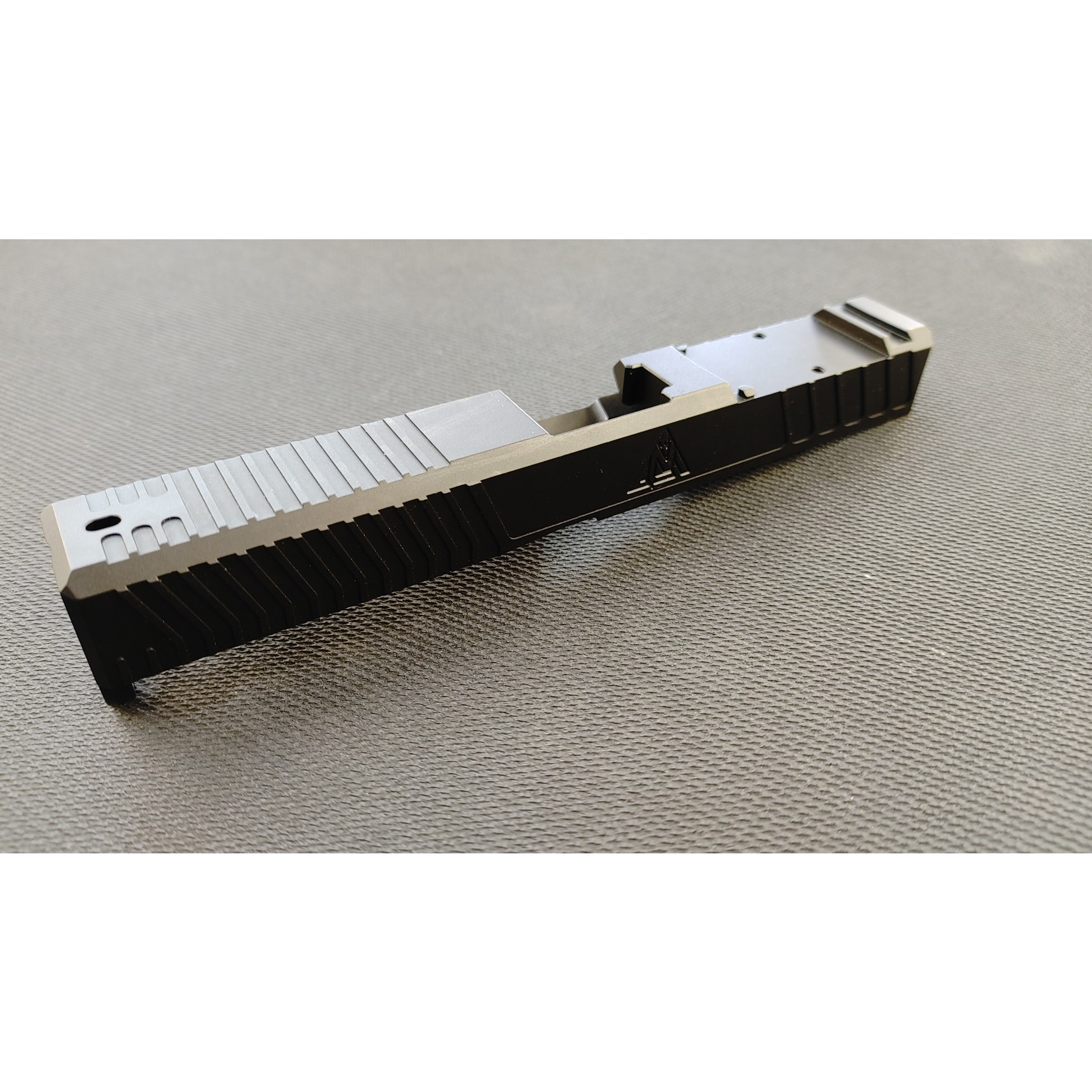 Nomad Defense Stripped Slide for G17 Gen 5 Black - No Window – V2 - Nomad Defense