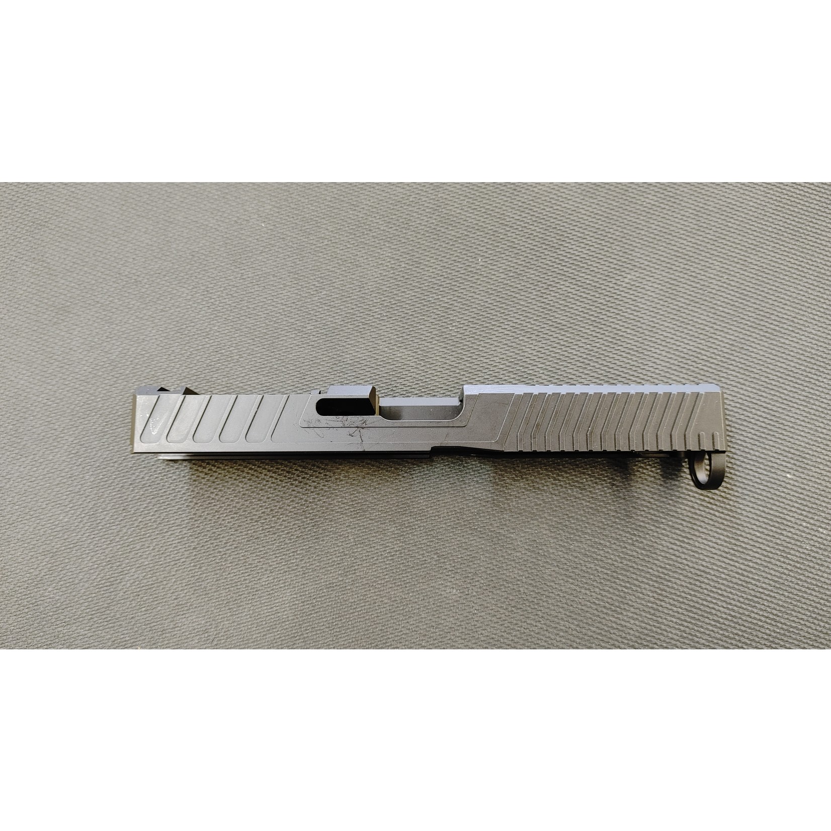 Nomad Defense Stripped Slide for G17 Gen 5 Black - No Window – V2 - Nomad Defense