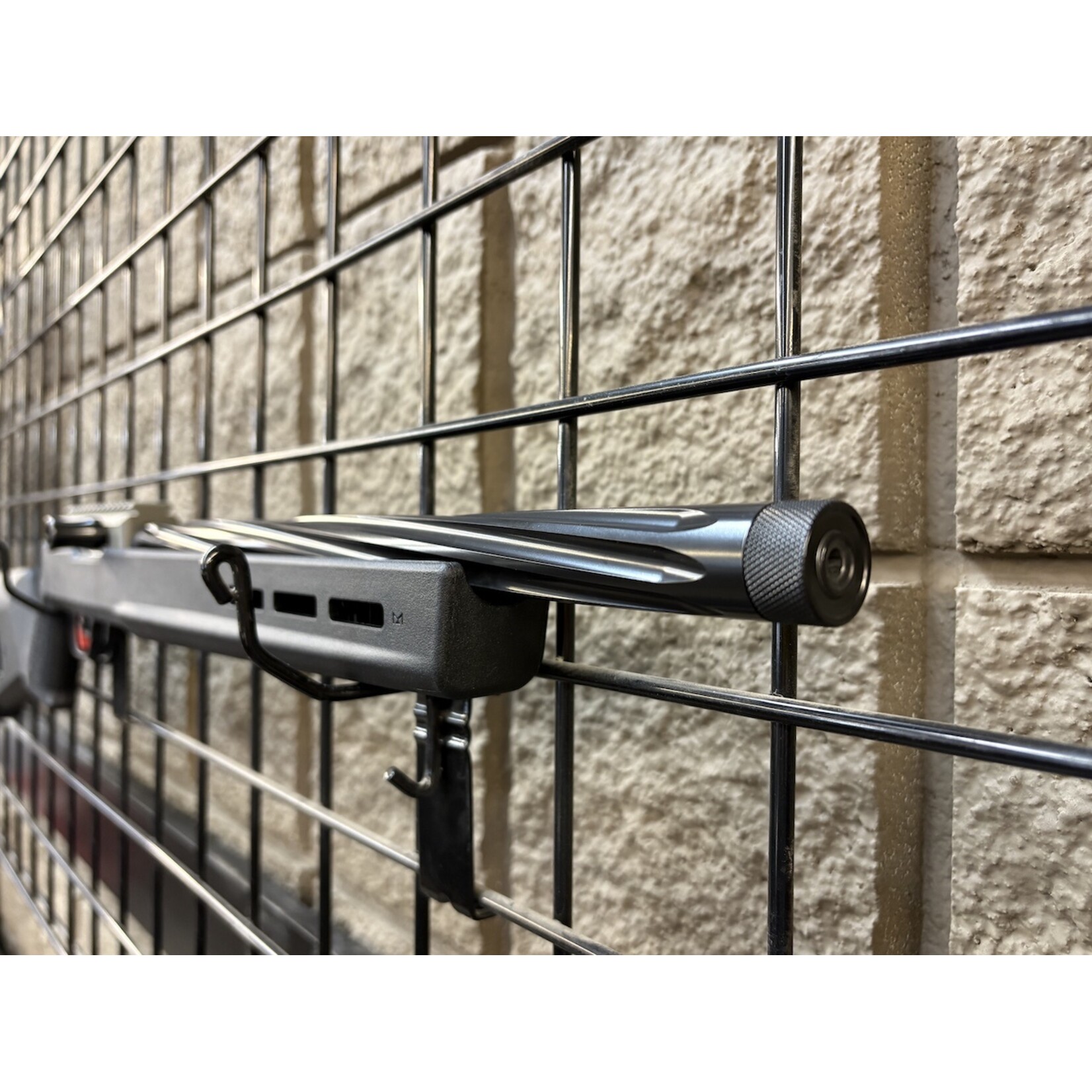 SGW Custom Brownells 10/22 Ballistic Advantage 16" Spiral Flute Barrel 22LR Receiver Sand / Blackout Cerakote