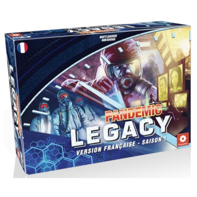 Z-Man Pandemic - Legacy - Saison 1 (boîte bleue) [French]