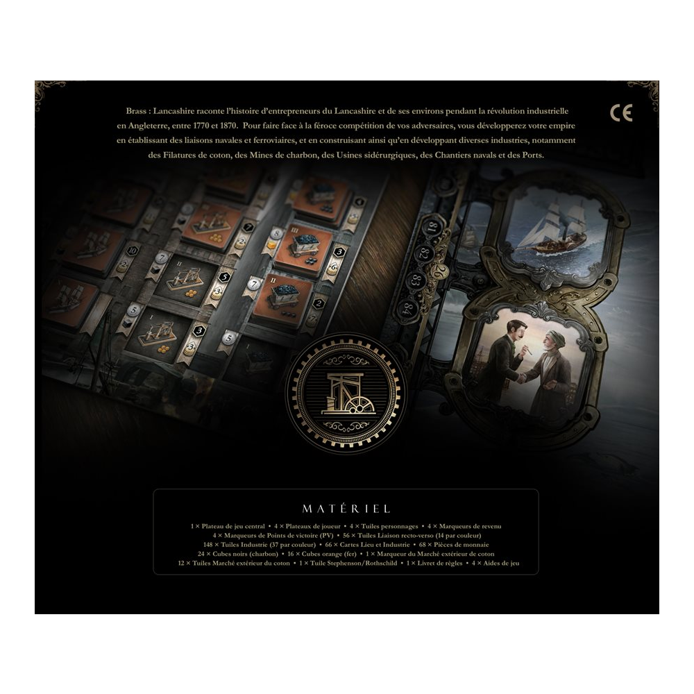 Brass Lancashire [anglais] Jeux de société Boutique La Revanche