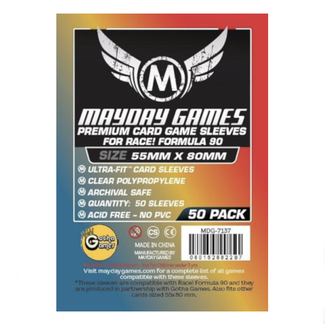 Mayday Games Card sleeves (55mm x 80mm) - 50 pack [MDG-7137]