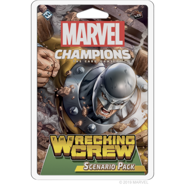 Fantasy Flight Games Marvel Champions (LCG) : Scenario Pack - Wrecking Crew [anglais]