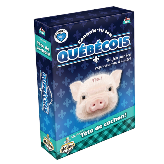 Connais Tu Ton Quebecois Tete De Cochon Francais Jeux De Societe Boutique La Revanche