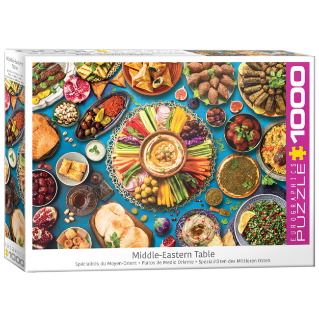 EuroGraphics Puzzle Middle-Eastern Table (1000 pieces)