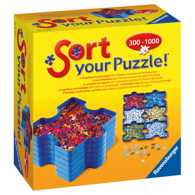 Sort and Go Puzzle Storage Trays 