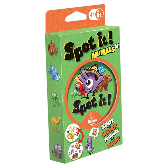 Asmodee Spot It ! (Dobble) - Animals Jr. [multilingue]