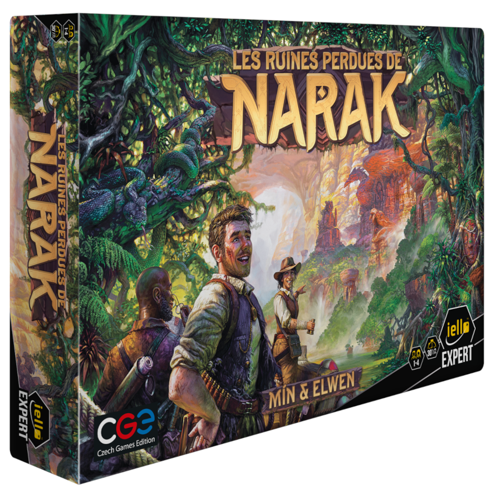 Ruines perdues de Narak (les) [français] Jeux de société Boutique La Revanche