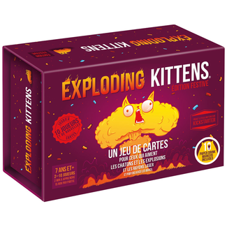 Exploding Kittens Exploding Kittens - Édition festive [French]