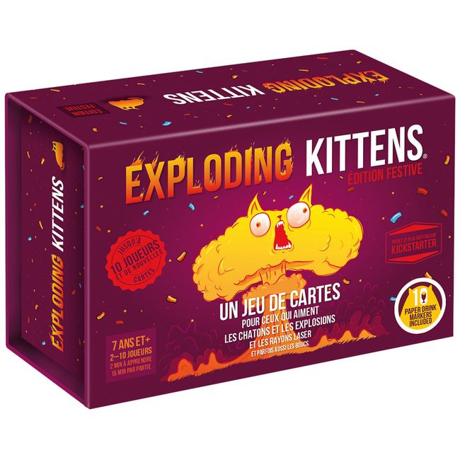 Exploding Kittens - Édition festive [French]