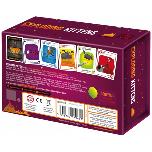 Exploding Kittens - Édition festive [français]