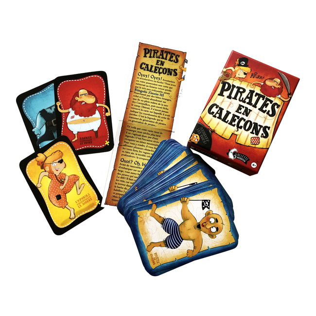 Pirates en caleçon [français] Jeux de société Boutique La Revanche