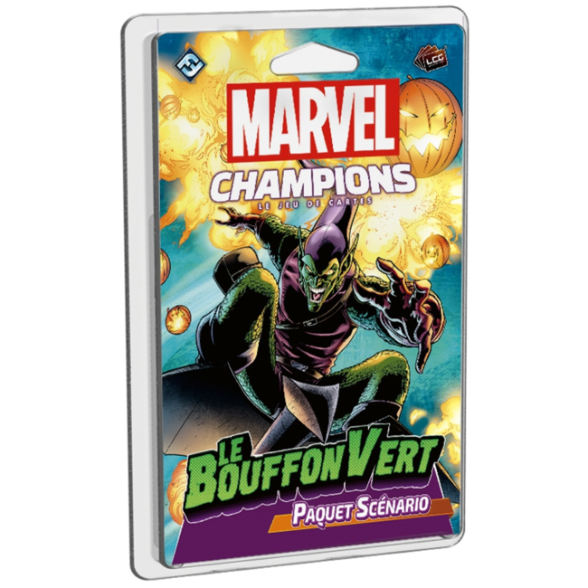 Fantasy Flight Games Marvel Champions (JCE) : Paquet Scénario - Le Bouffon Vert [French]