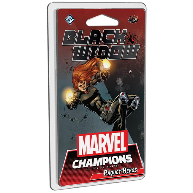 Fantasy Flight Games Marvel Champions (JCE) : Paquet Héros - Black Widow [français]