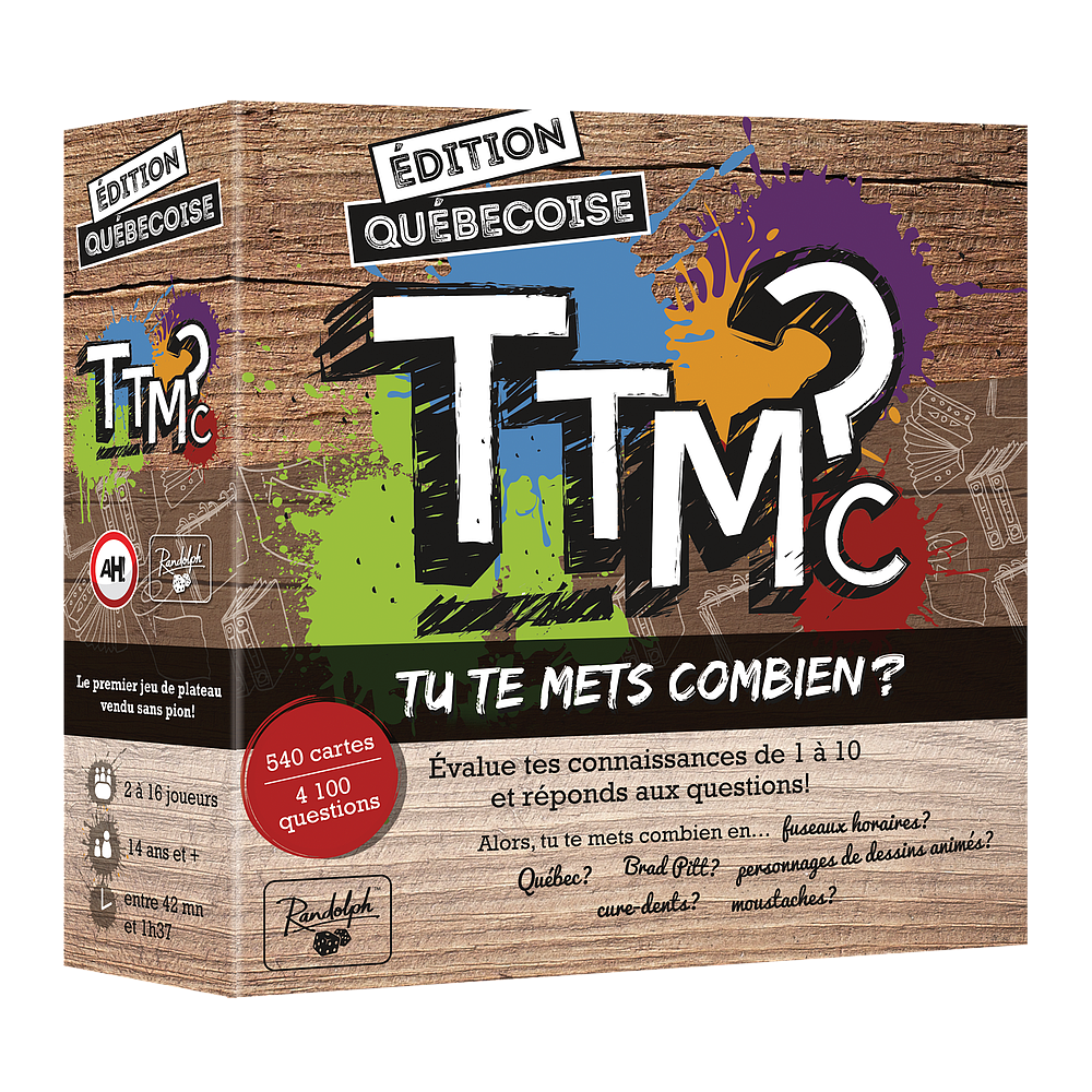 Avis sur le Jeu TTMC - Tu Te Mets Combien  Le Jeu du Mois - TYJOUE Jeux et  jouets Rennes Gevezé