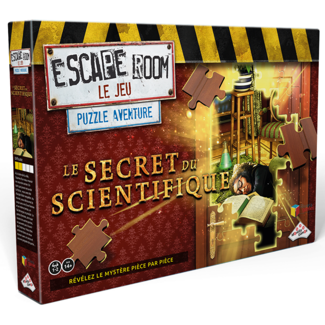 Identity Games International Escape Room - Puzzle Adventure - Le secret du scientifique [French]