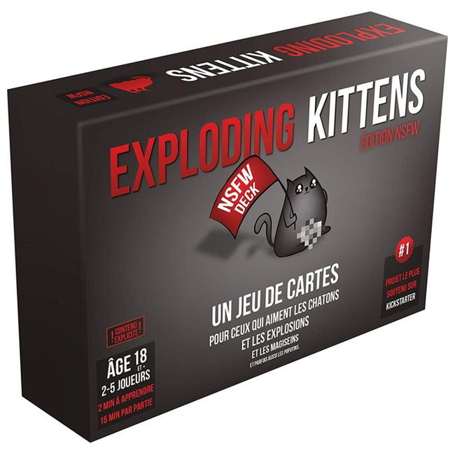 Asmodee Exploding Kittens - NSFW [French]