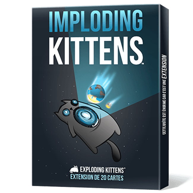 Exploding Kittens Exploding Kittens : Imploding Kittens [French]
